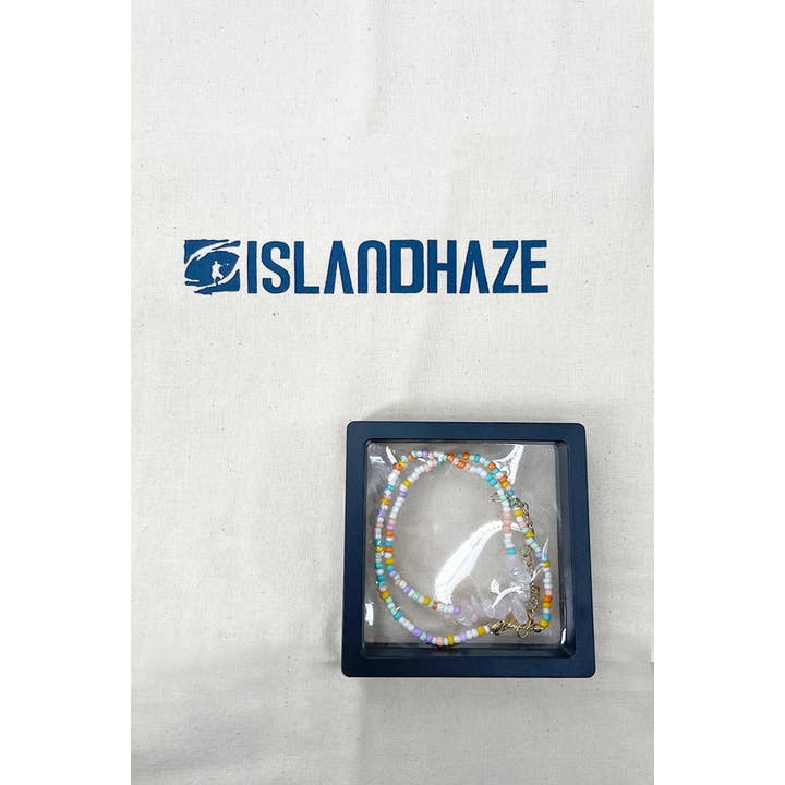 Islandhaze - Wholesale Beaded/Pearl Necklace - Rice Beads with crystal stone necklace4