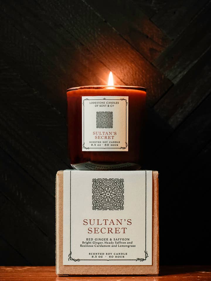 Sultans Secret for wholesale by Lodestone Candles | Luxury Soy Candles