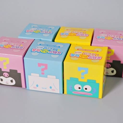 K_Wonderland - Wholesale Rubber/Decorative Stamp - Sanrio Characters Permanent stamp- Mystery Blind Box