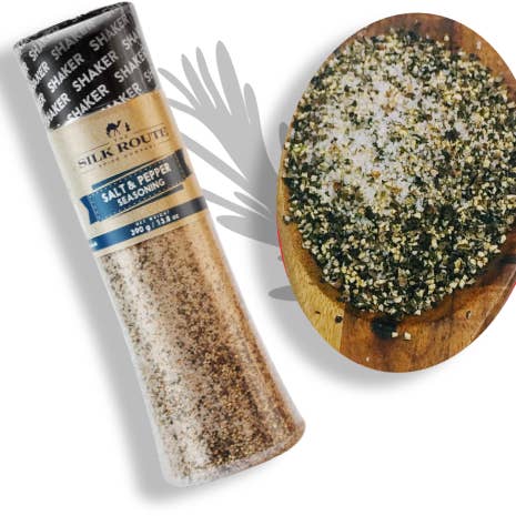Silk Route Spice Company – wholesale Salt & pepper mix – Salt & Pepper Shaker - 390g