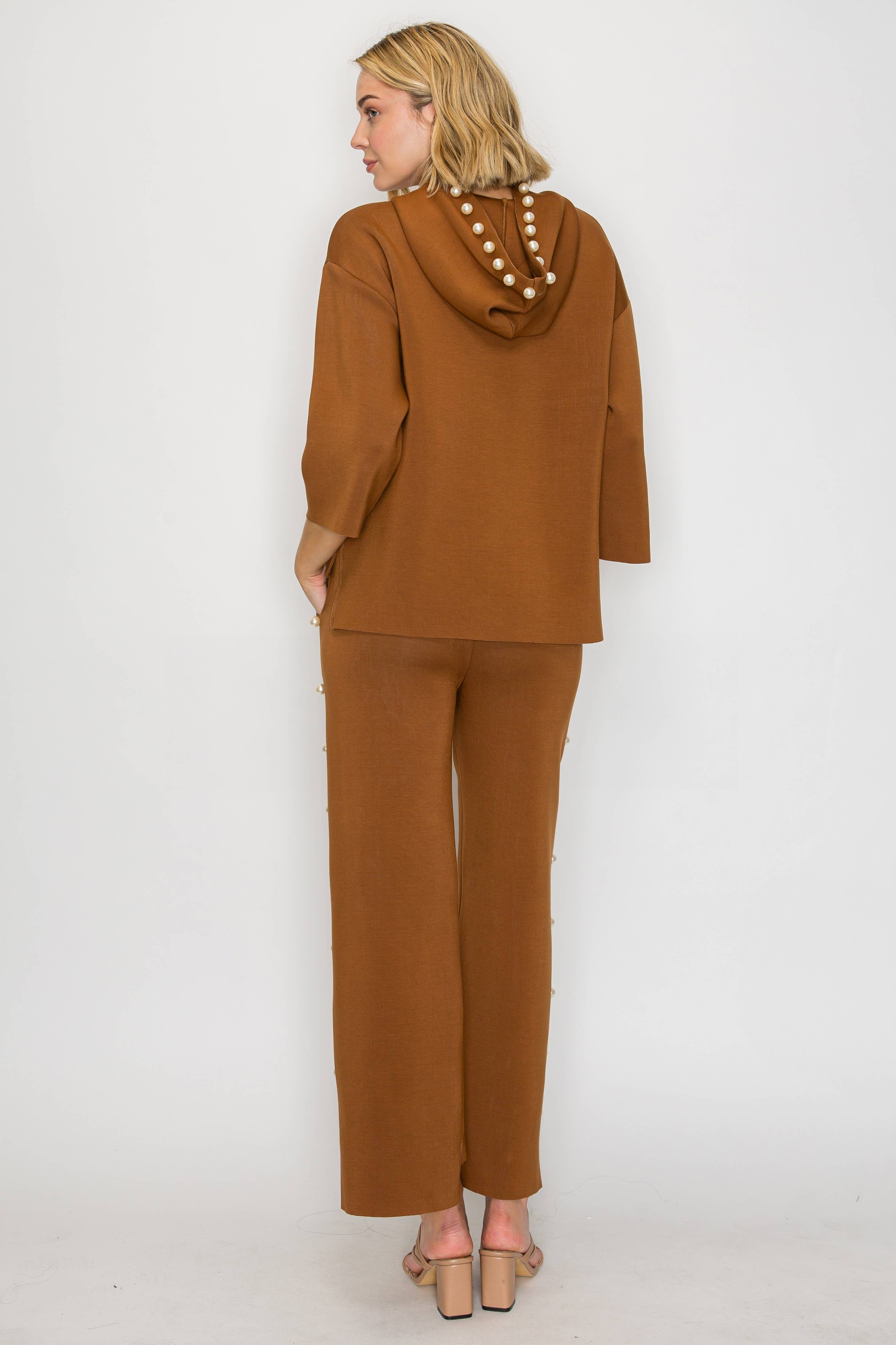 Joh Apparel – Großhandel Hose – Damen – Farrah French Scuba Pearl Lange Hose53