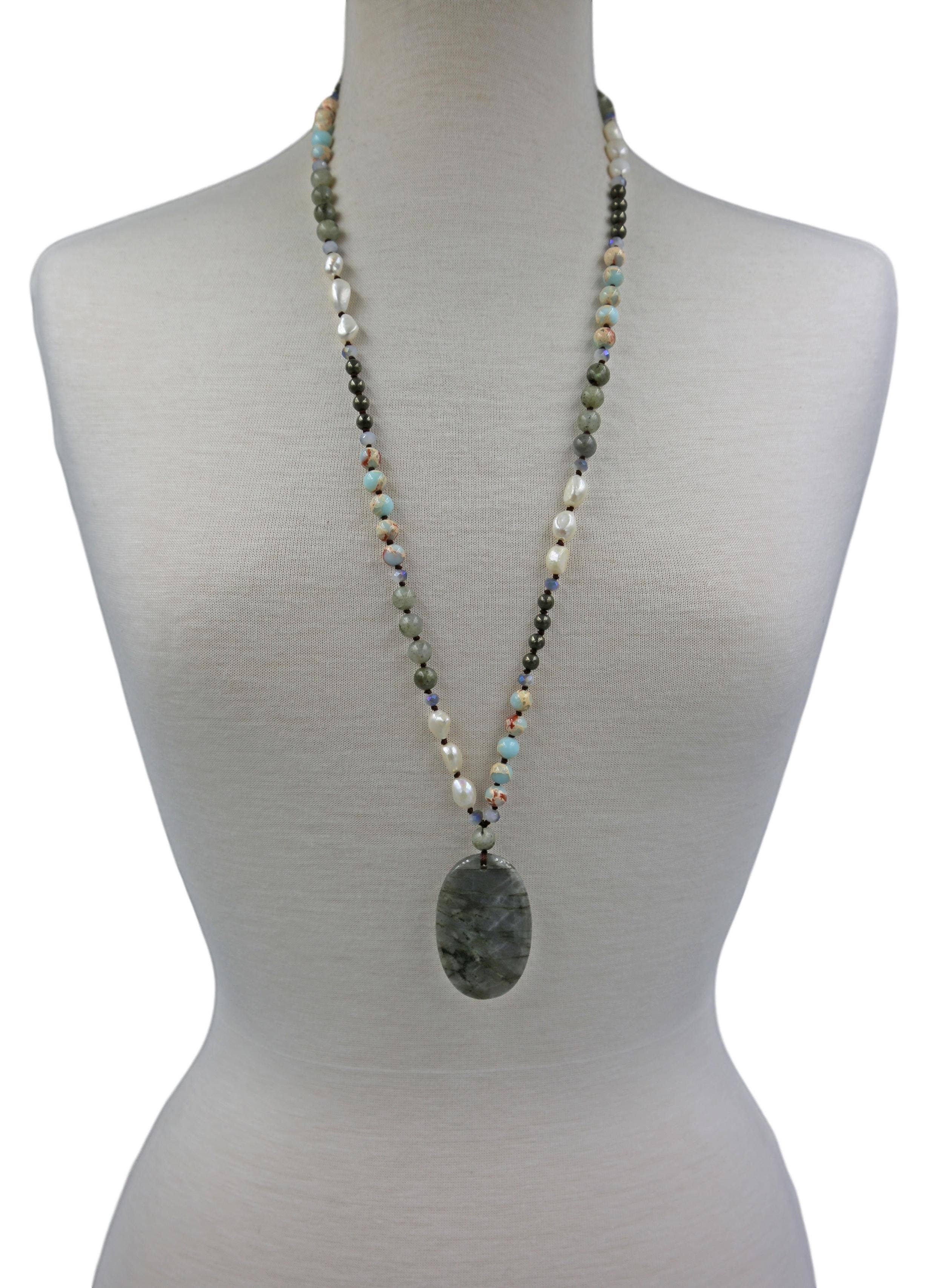 IST Jewelry – Engroshandel Perlehalskæde – Beaded hånd knyttede kulturperler perle halskæde1