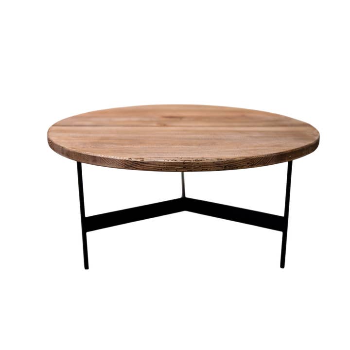 FN117 Recycled Pine/Iron Table 27.5" x 13.25" PK 1 for wholesale by Myrians Home Decor