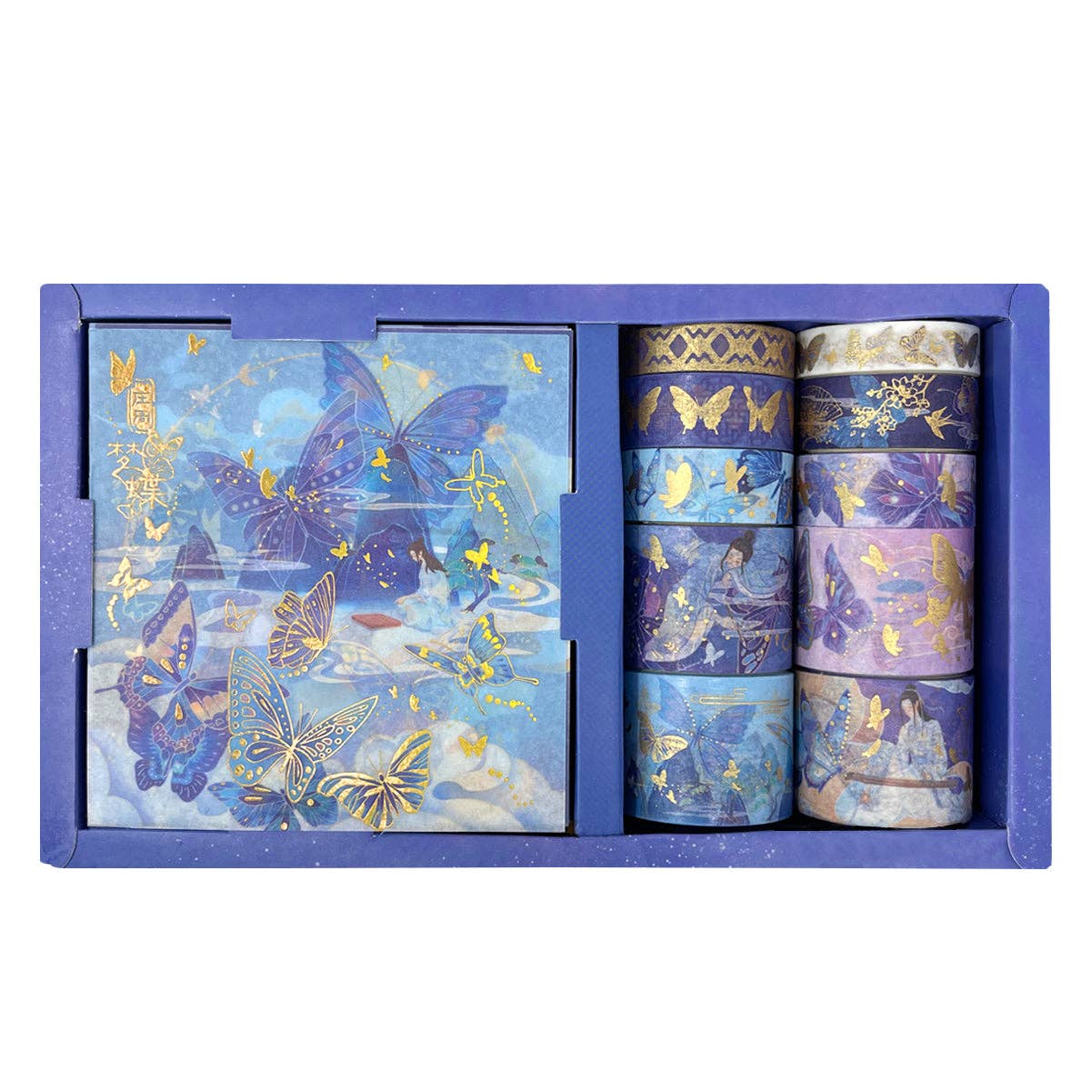 Wrapables.com - Wholesale Washi Tape - Wrapables Decorative Gold Foil Washi Tape and Sticker Set80