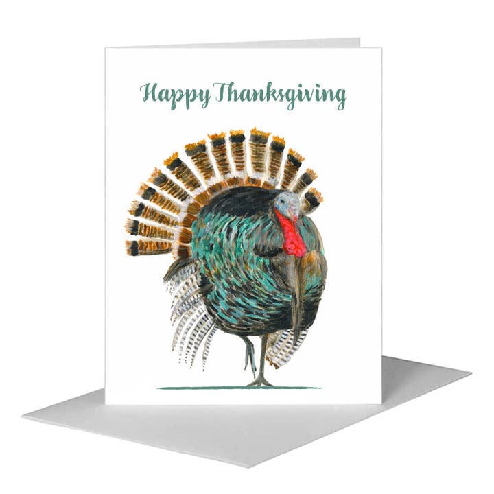 Gobbler, Greeting Card (#8467M) for wholesale by Printed Canvas