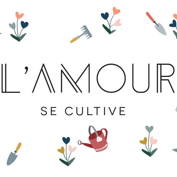 Ga07 — planting card (seeded paper) for wholesale by Editions de Mai