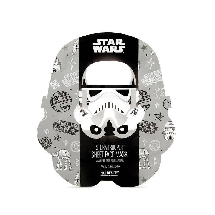 Mad Beauty – wholesale Skincare face mask – Mad Beauty Disney Storm Trooper Face Mask - 12pc CDU