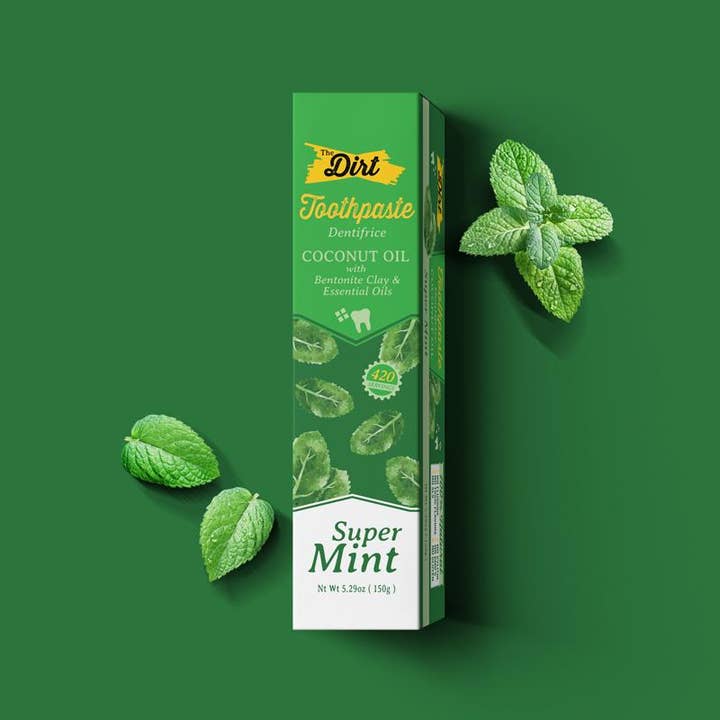 The Dirt Personal Care - Wholesale Toothpaste - Coconut Oil Toothpaste