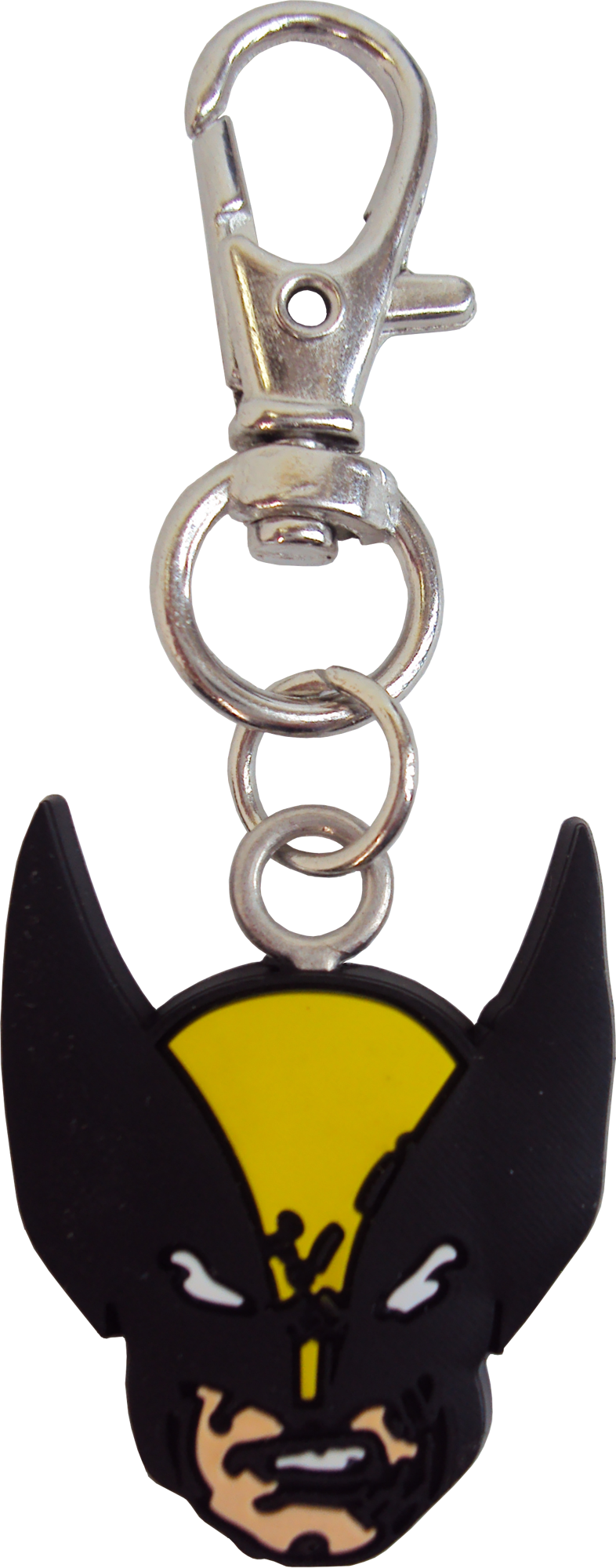 Square Deal Recordings & Supplies - Vente Porte-clés – unisexe - Fermeture à glissière - X-Men - Wolverine's Head1