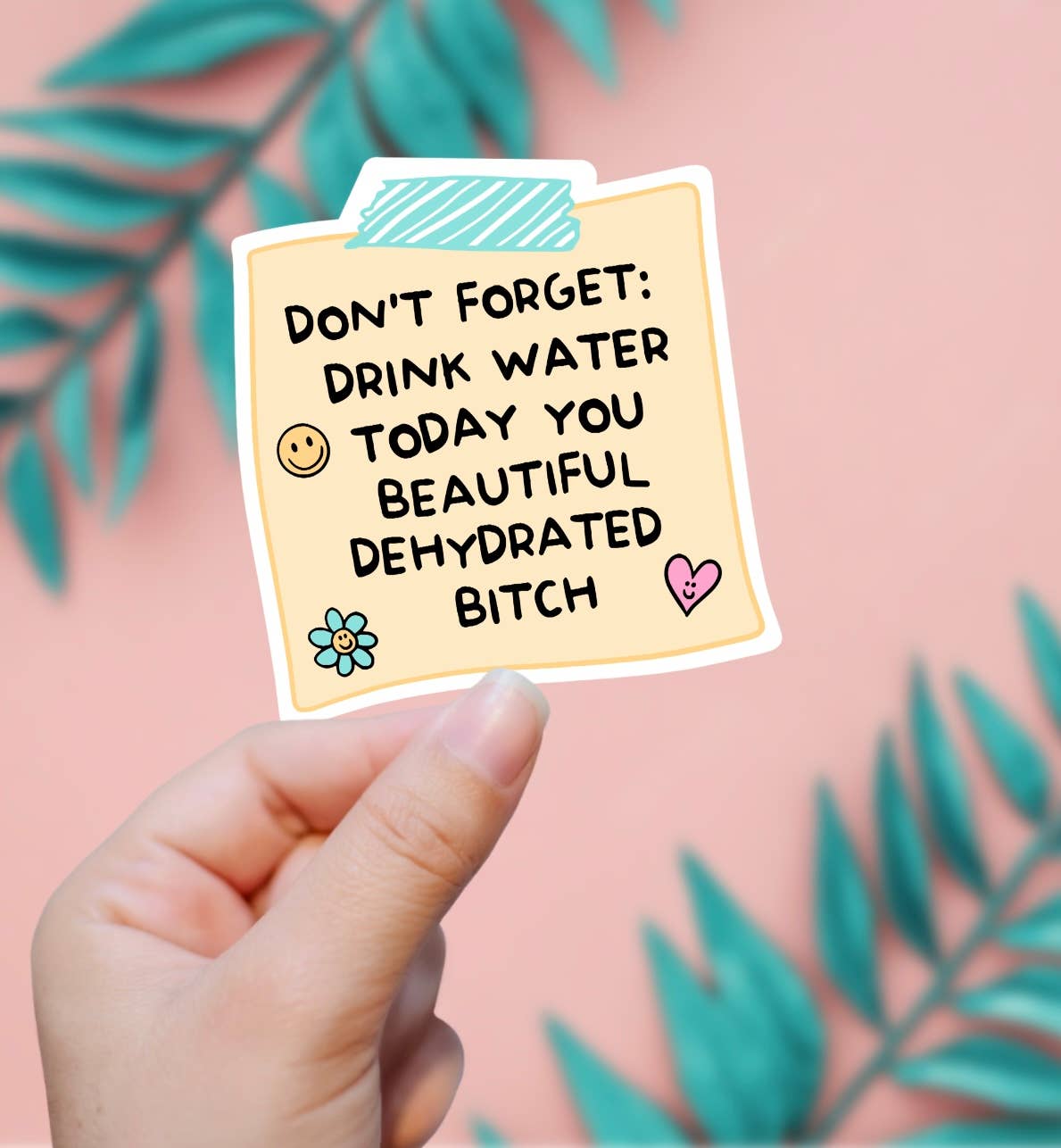 EnchantingSunshine - Wholesale Sticker - Don’t Forget To Drink Water Sticker0