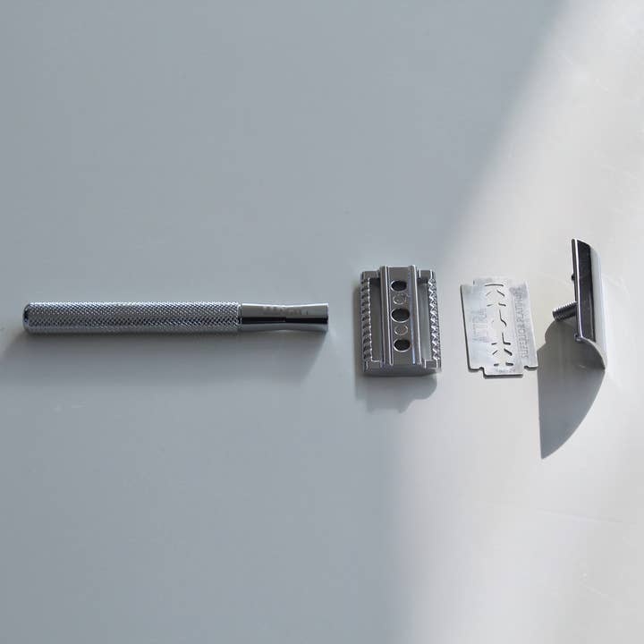 Jentl. - Wholesale Razor - Reusable Safety Razor - Silver4