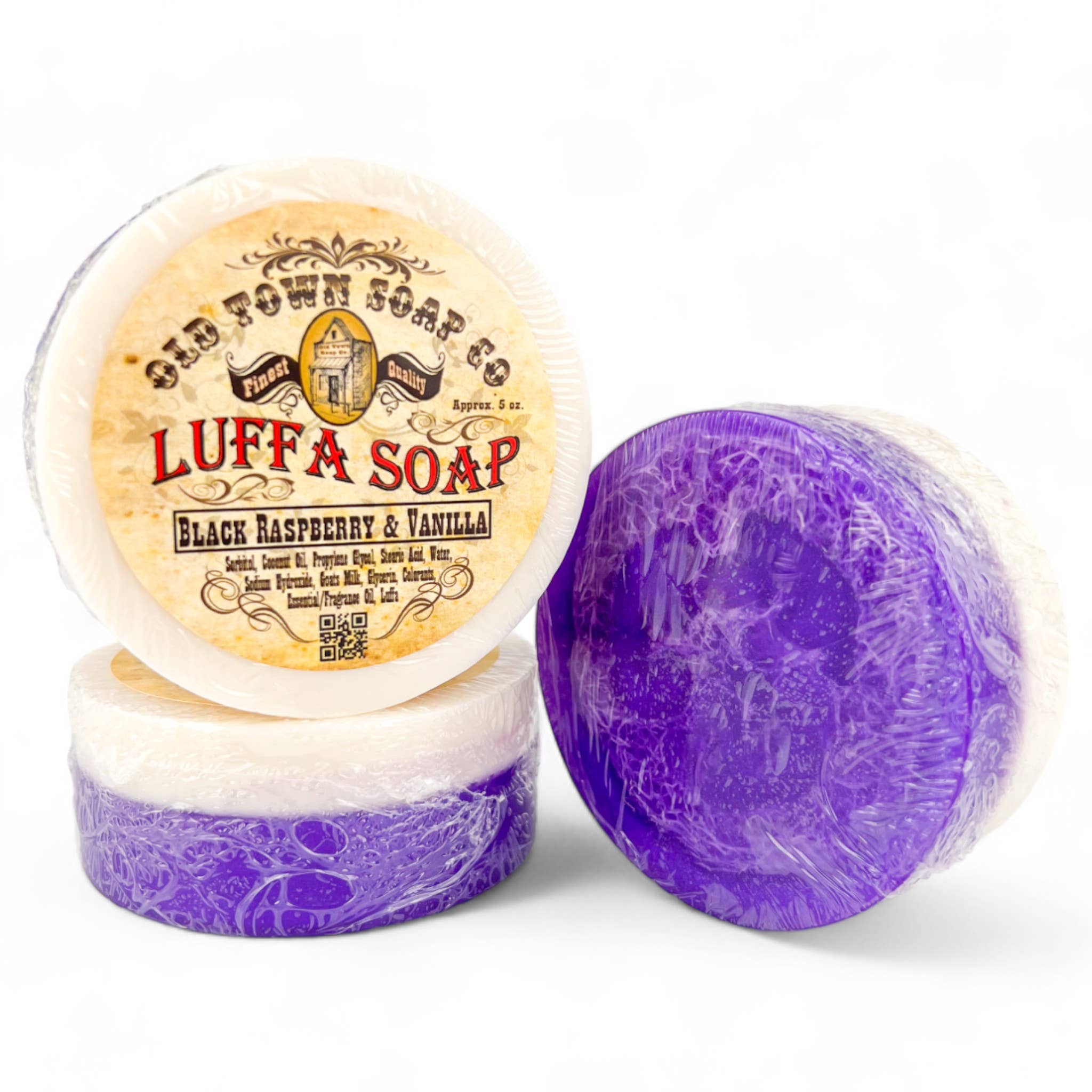 Old Town Soap Co. - Wholesale Bar Soap - Luffa Soap -Available in 20 scents -Goat's Milk Soap6
