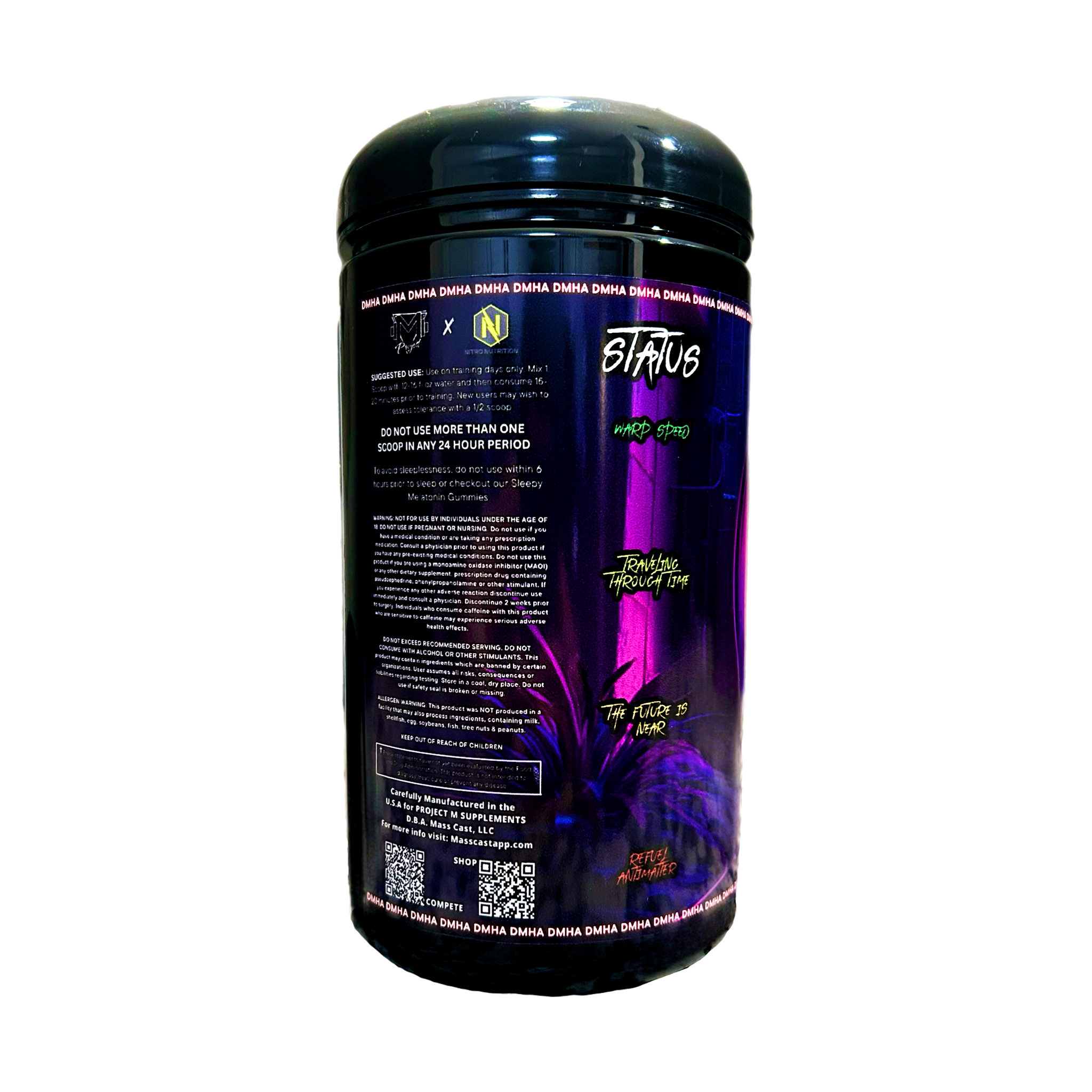 Mass Cast, LLC - Wholesale Oral Supplement/Vitamin - Speed Force Extreme Pump Mid Stim Pre-Workout by Project M3