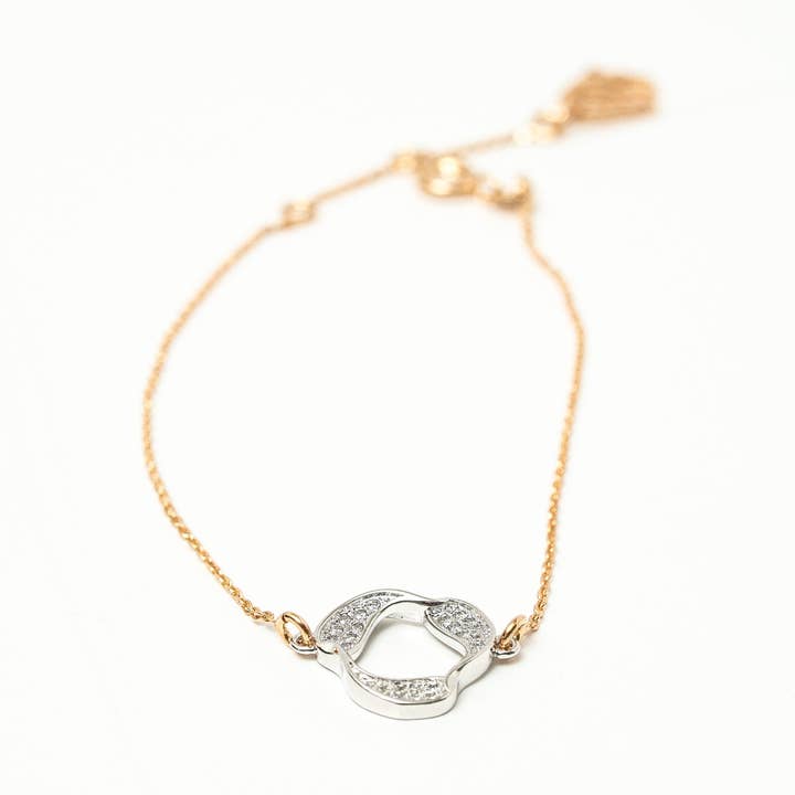 I Am in Harmony Two-Tone Bracelet for wholesale by Harma