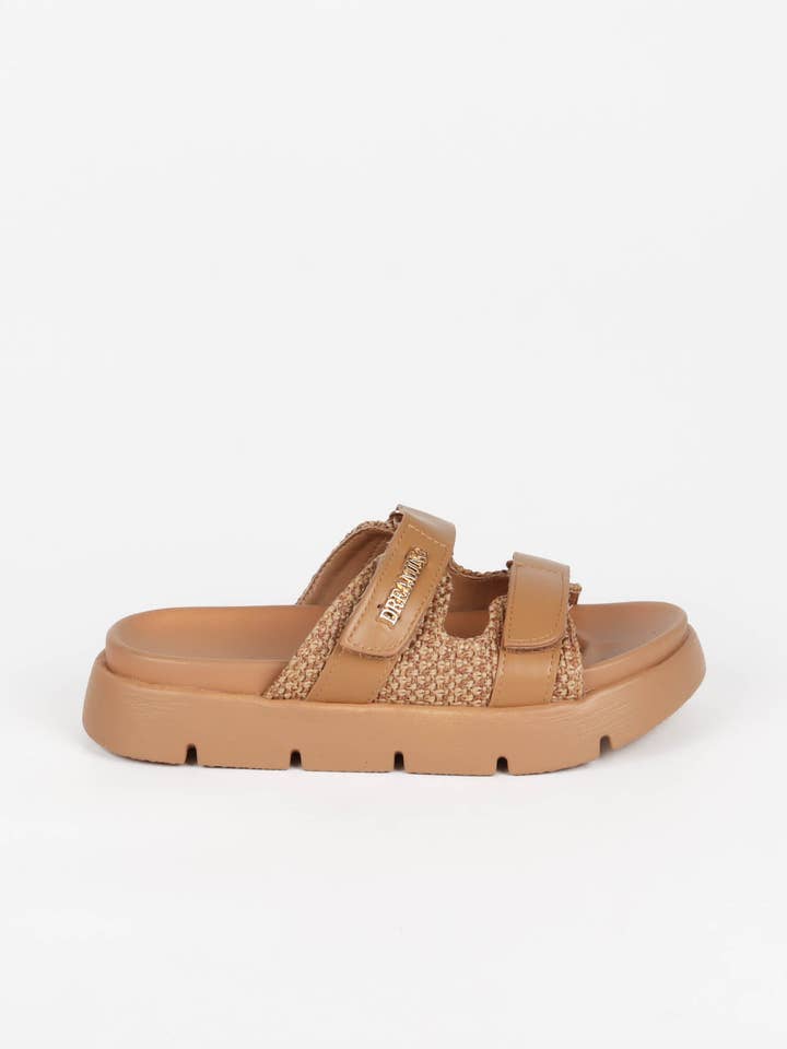 La Bottine Souriante - Wholesale Sandals - Women's - Women's Sandals with Velcro – Thick Sole and Braiding11