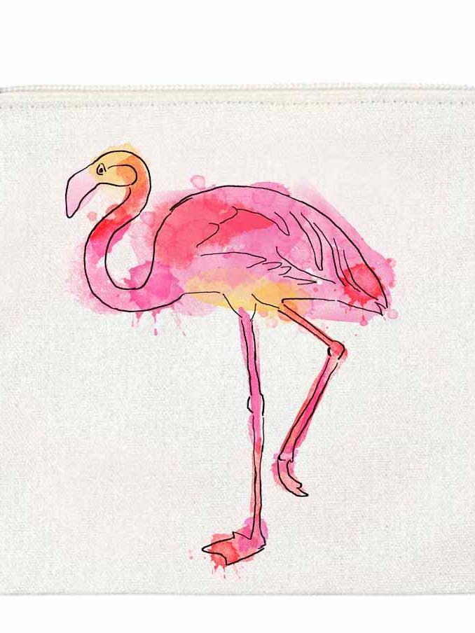 Flamingo lynlås pose for engroshandel hos M Design Studio Gifts