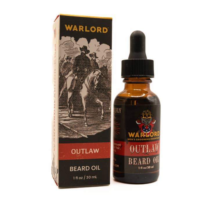 Huile de barbe hors-la-loi pour la vente par Warlord - Men's Grooming Essentials | Veteran Owned