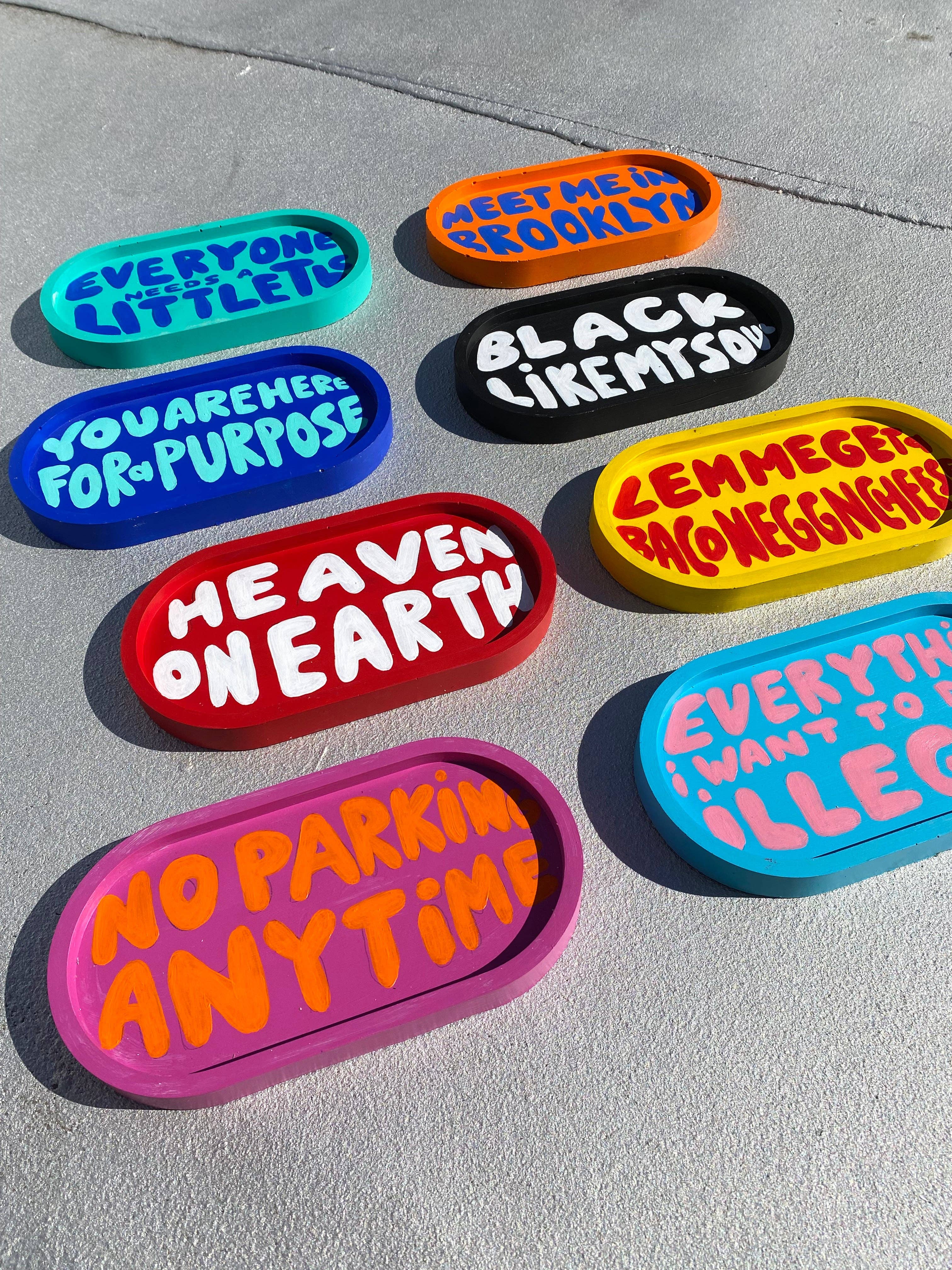 Good Goods NYC - Wholesale Decorative Tray - Sign Concrete Trays5