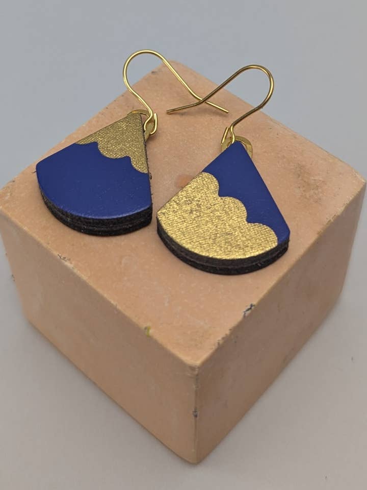 DROP TRIANGLE EARRINGS for wholesale by Kay Morgan