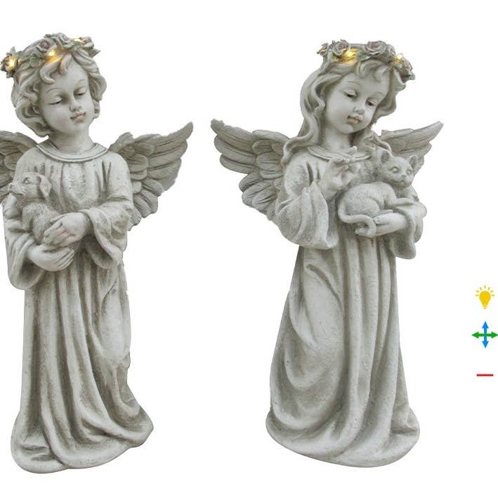 Resin Angel 25x15x40cm (2 pcs) for wholesale by Esoterica Arte