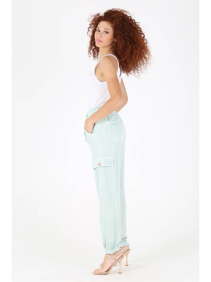 ANGIE - Wholesale Lounge Sweatpants/Joggers - Women's - 25R36-ASIS CARGO JOGGER PANTS27