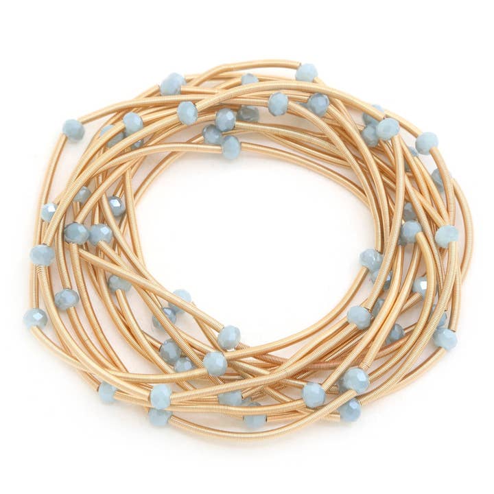 anbfashion - Wholesale Beaded Bracelet - BEADED WIRE BRACELET CB-2176