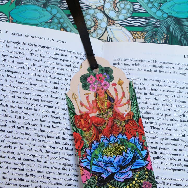 Durga Indian Goddess Artist Bohemian Bookmark / Gift Prese for wholesale by Msdre