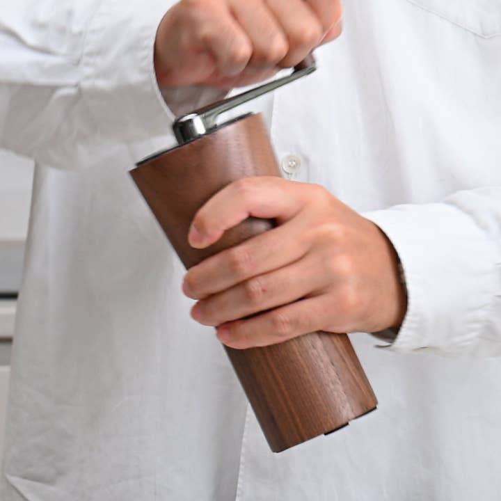 Coffee Grinder Walnut for wholesale by HARIO USA