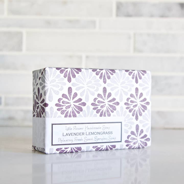 The Little Flower Soap Co – wholesale Bad- och kroppsvårdsset – Lyxig lavendel spa presentlåda