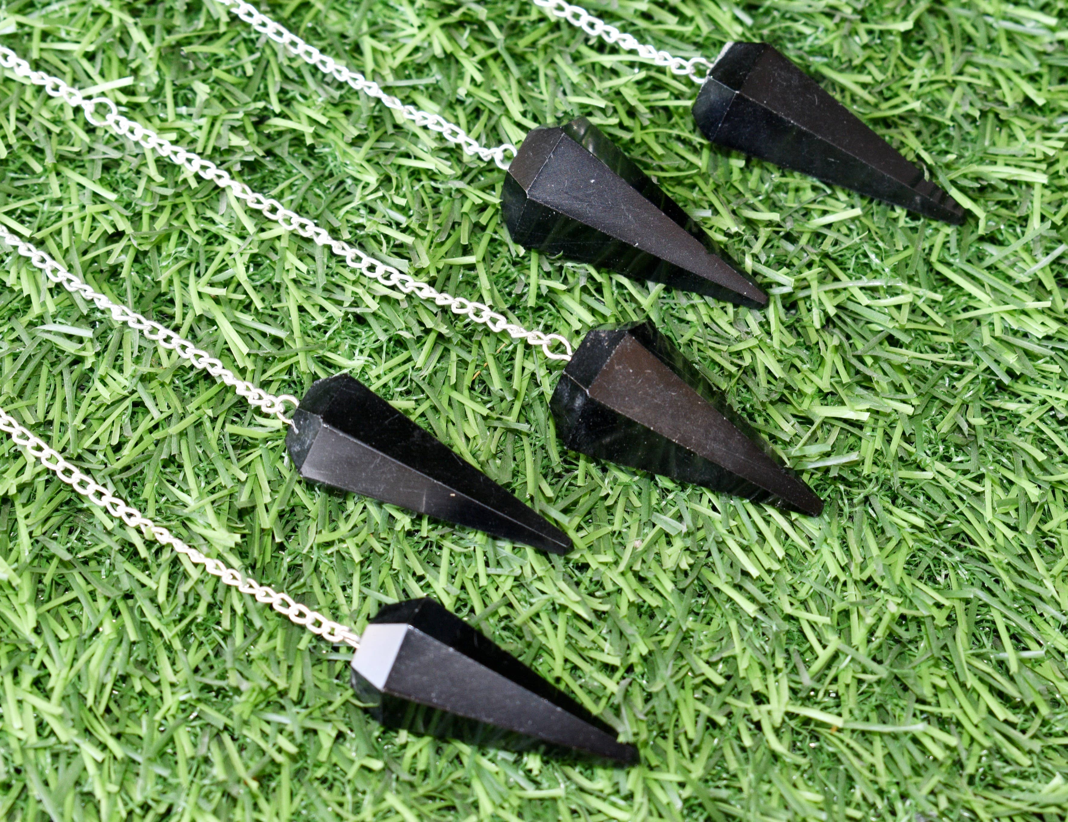 Soothing Crystals - Wholesale Spiritual Stone/Crystal - Dowsing Pendulum | Black Tourmaline | Faceted Pendulum6