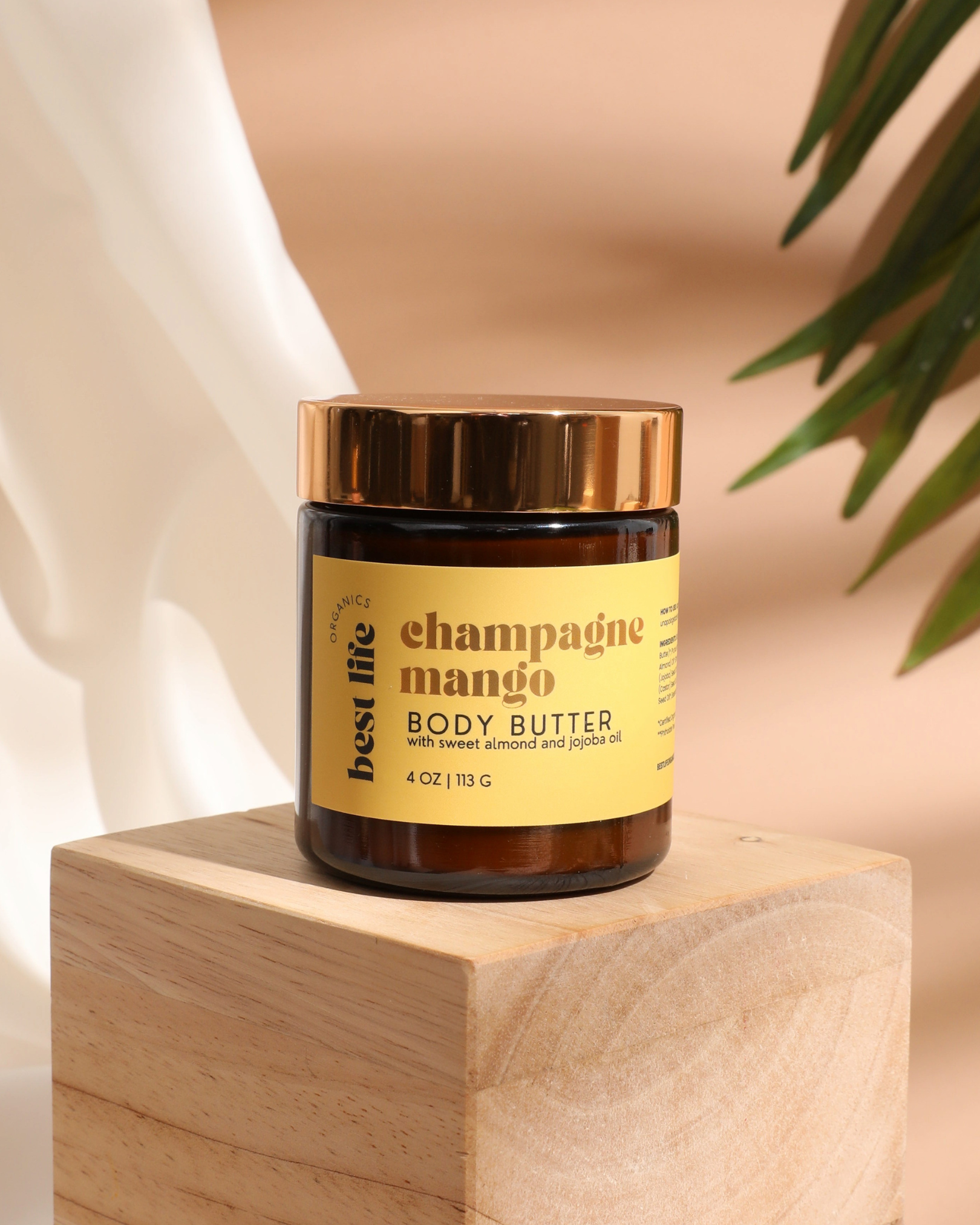 Best Life Organics - Wholesale Body Balm/Butter - Champagne Mango Body Butter1