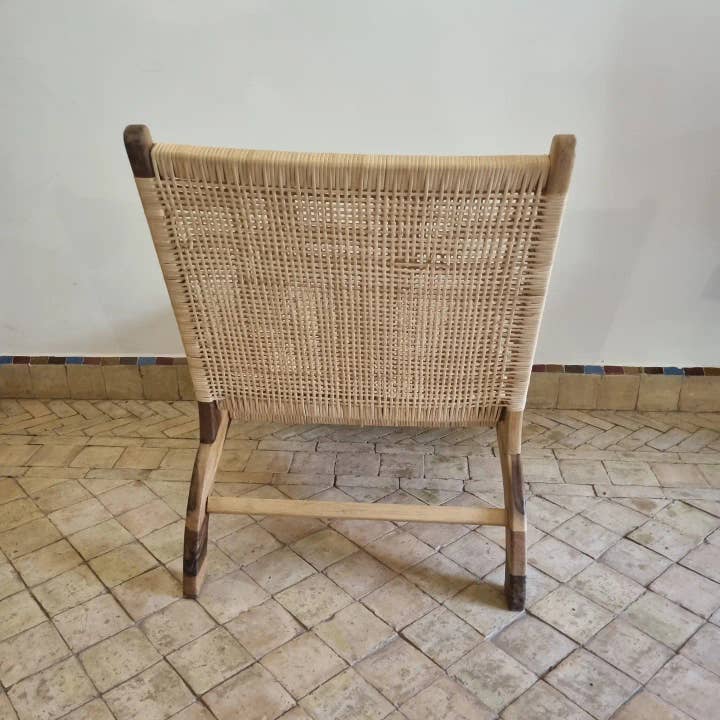 libitiishop - Wholesale Chair - Moroccan armchair in rattan cane wood - Moroccan Chair 4