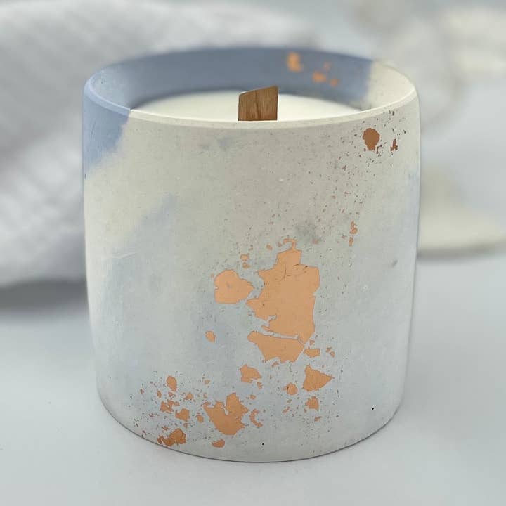 BOUGIE ESMÉE BLEU pour la vente par Poodré