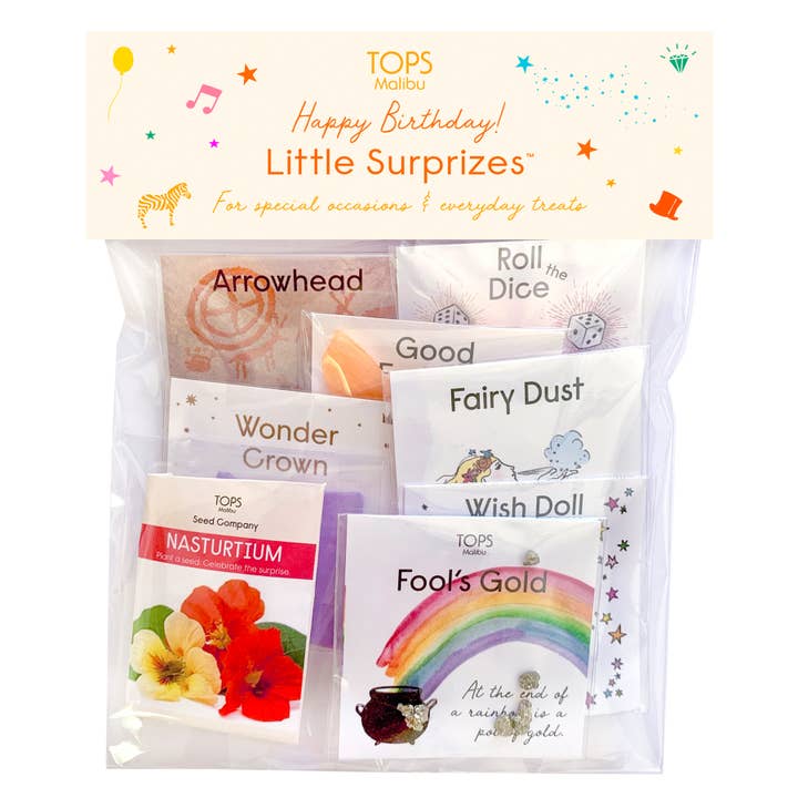 TOPS Malibu - Wholesale Party Favor - 10 Little Surprizes™ Assortment Bag - Birthday