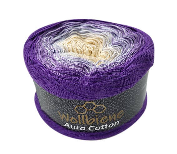 Wollbiene - Wholesale Yarn - Wool Bee Aura Cotton Bobble 200g Gradient 100% Cotton20