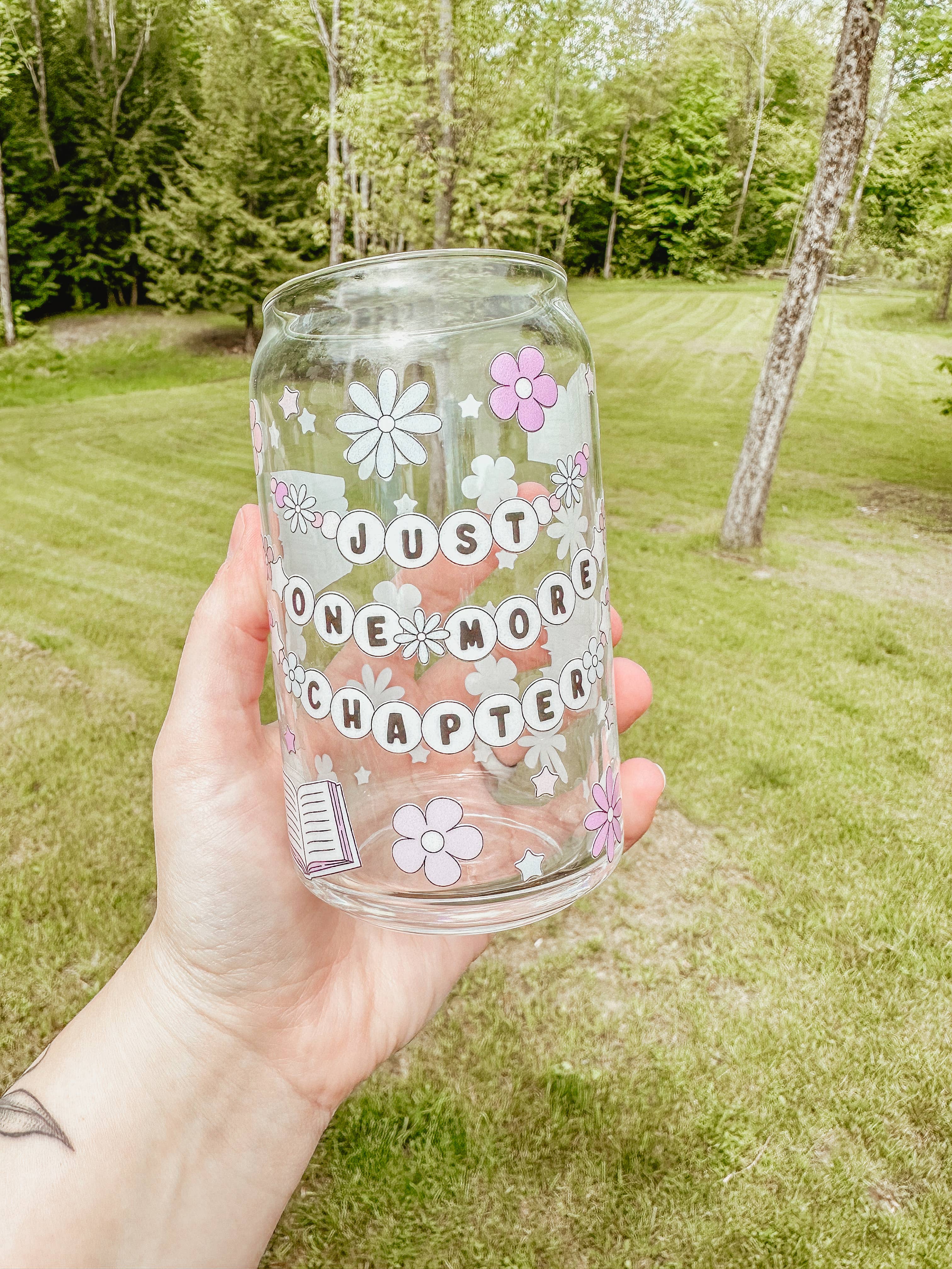 BidwellbyDesign - Vente Verre/tasse - Juste un chapitre de plus Tasse en verre1