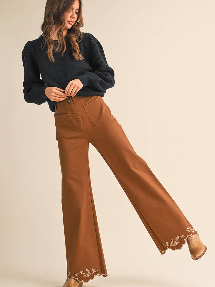 &MERCI - Wholesale Knit Sweater - Women's - RIBBED PUFF SLEEVE SWEATER MSW1095137