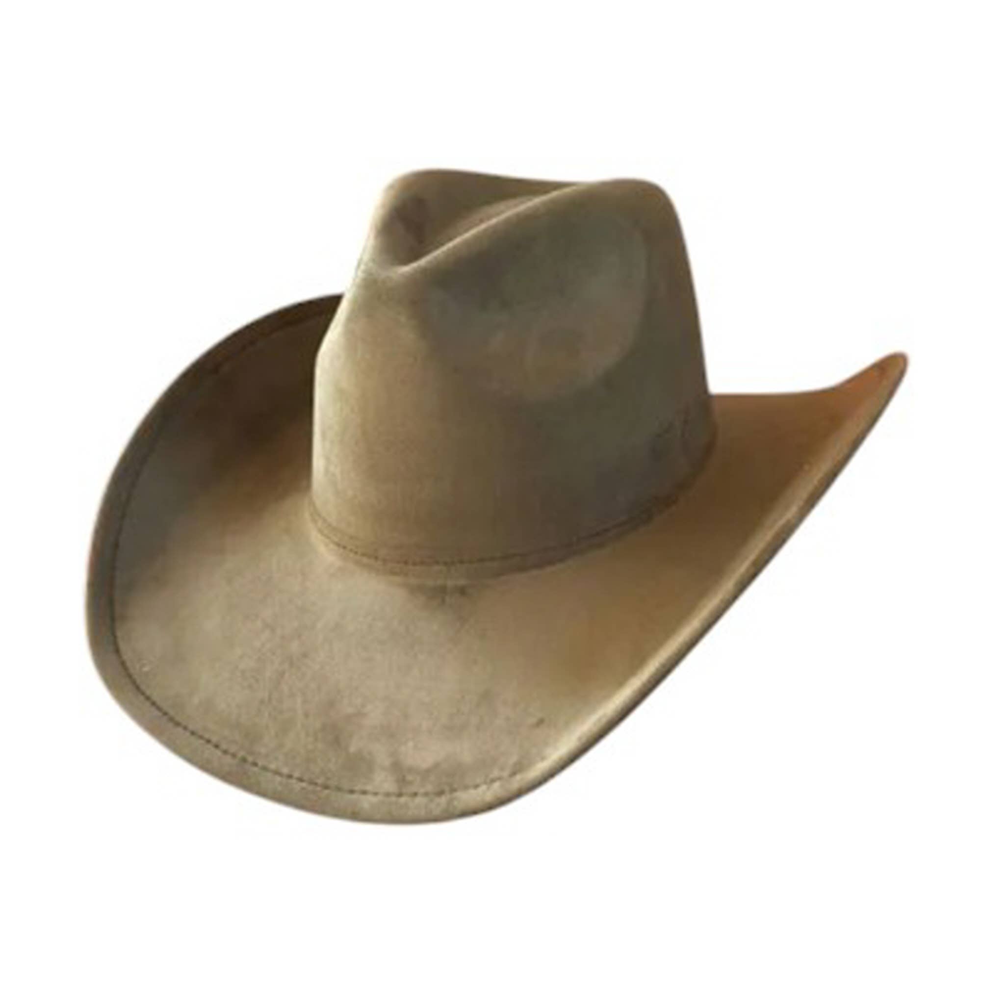 Portia Hat - Vendita all'ingrosso Cappello da cowboy - Unisex - Portia Hat Cappello cowboy in camoscio vegano alla moda - Best Seller15