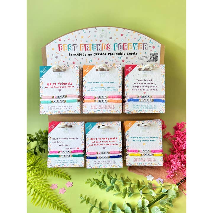 BFF Bracelets - Bundle for wholesale by Little Green Gifts