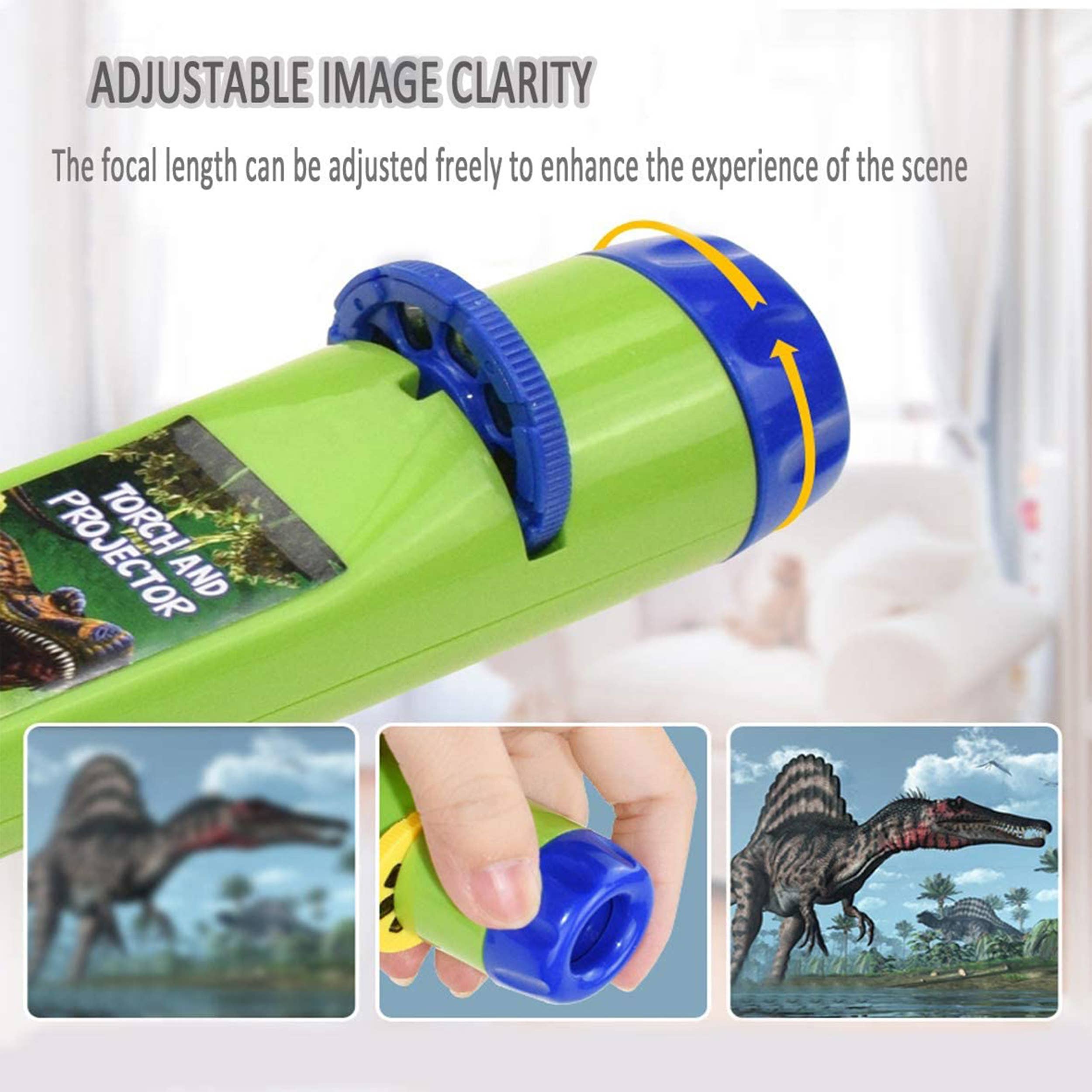 JSBlueRidge Toys - Venta al por mayor Juguete con luces - Niños y bebés - Linterna proyector de dinosaurios luz nocturna juguete para niños3