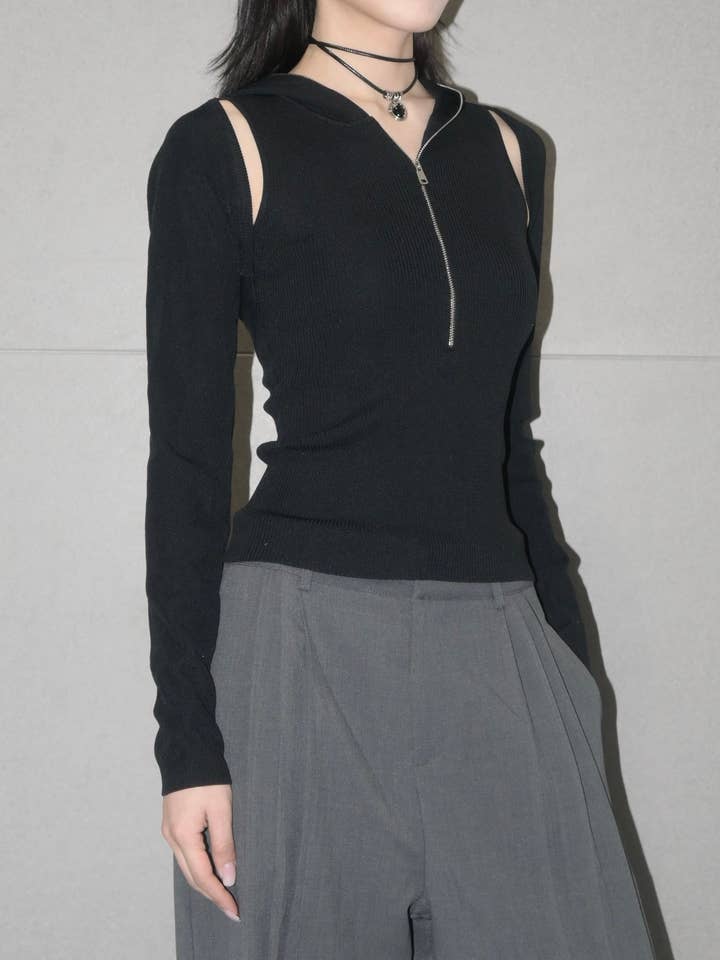 Soft Knit Shrug for wholesale by Blanc.Noize
