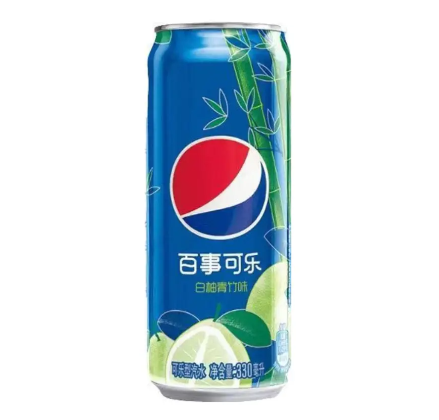 Global Bite Co - Wholesale Soda/Carbonated Drink - Pepsi Pomelo & Bamboo 330ml Can (China)1