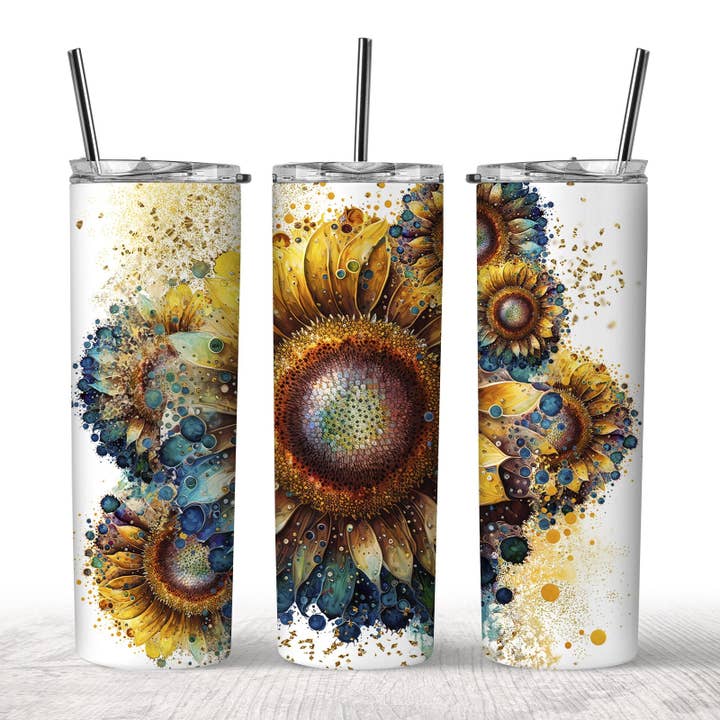 Solros Splatter Tumbler för wholesale av Imprintsink