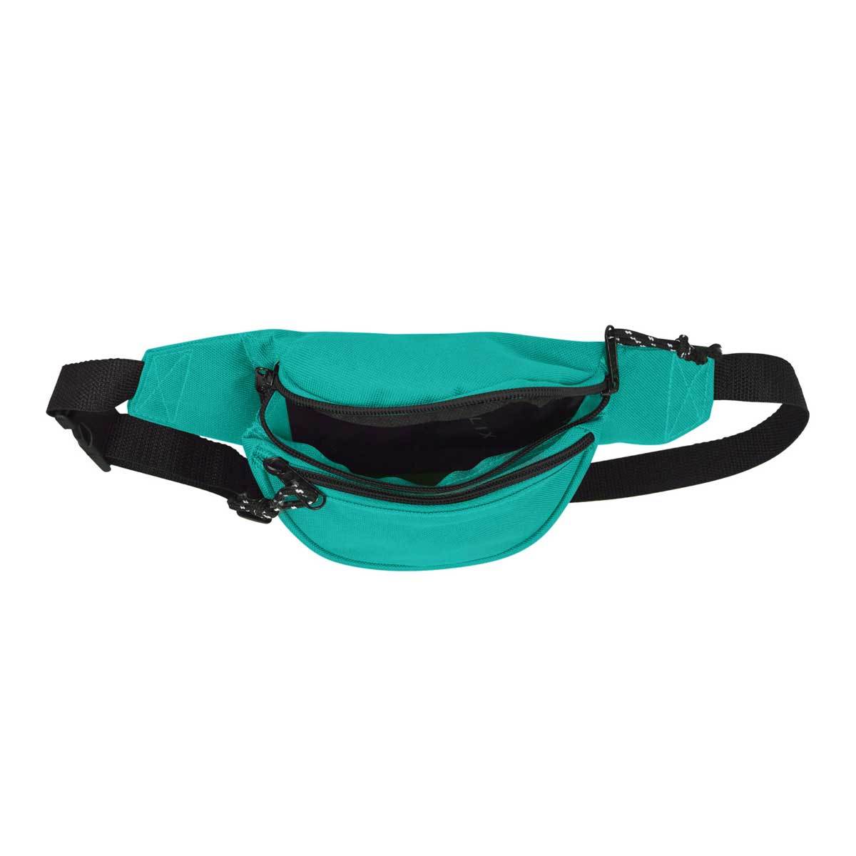 Dalix - Wholesale Belt Bag - Unisex - Dalix Round Fanny Pack w/ 3 Pockets4