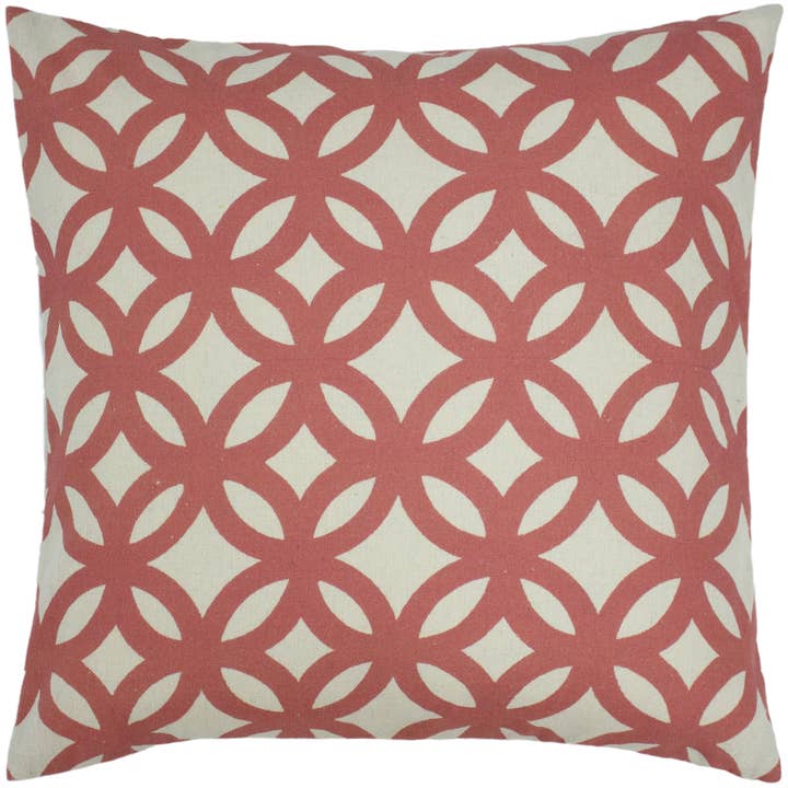 Nomi Monoprint Cushion Berry for wholesale by Riva Home