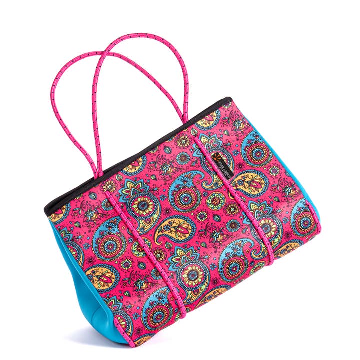 SLD Phantom Sac fourre-tout en néoprène - Paisley pour la vente par Slick Lizard Design LLC