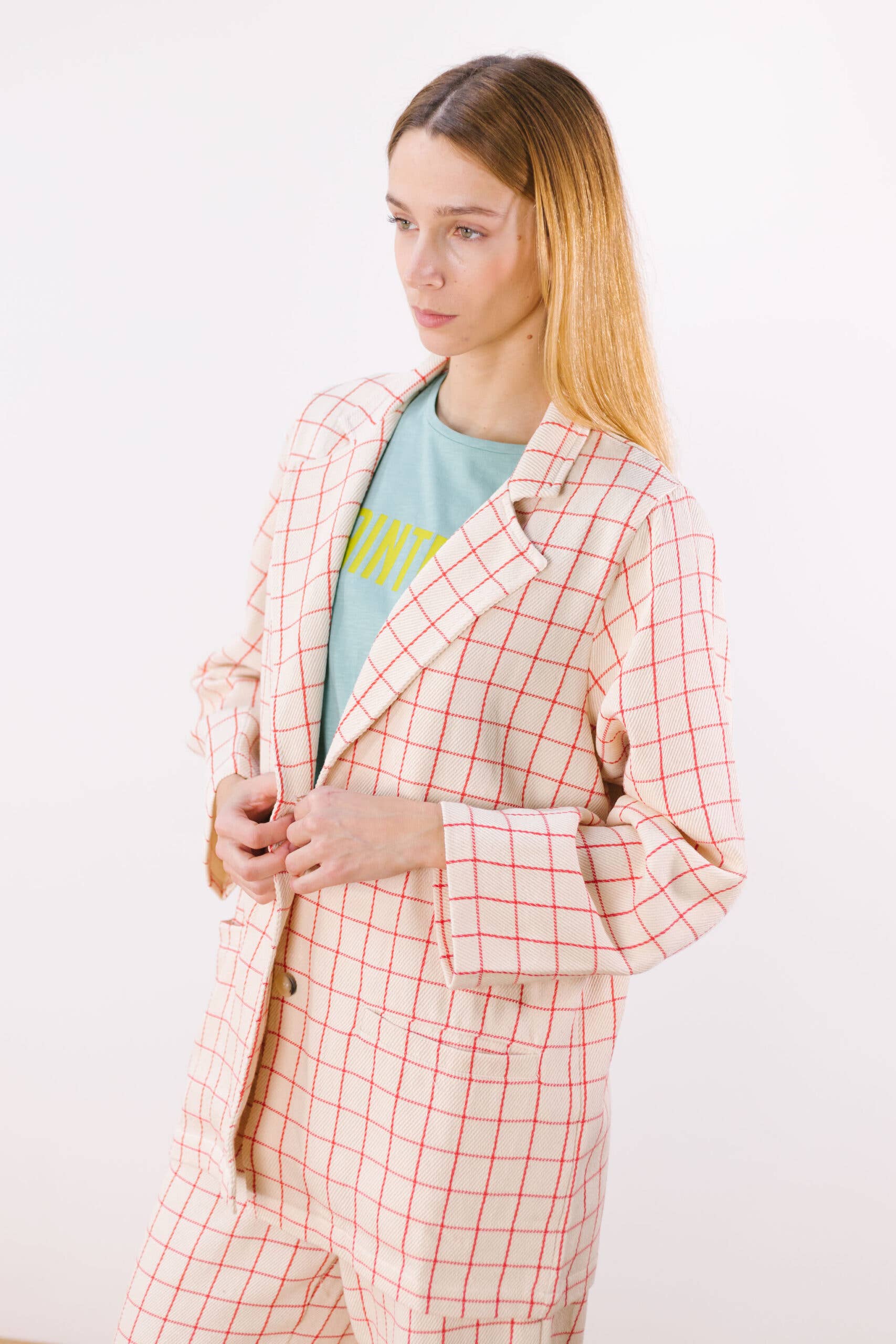 PAN Producto Básico - Wholesale Jacket - Women's - Plaid jacket4