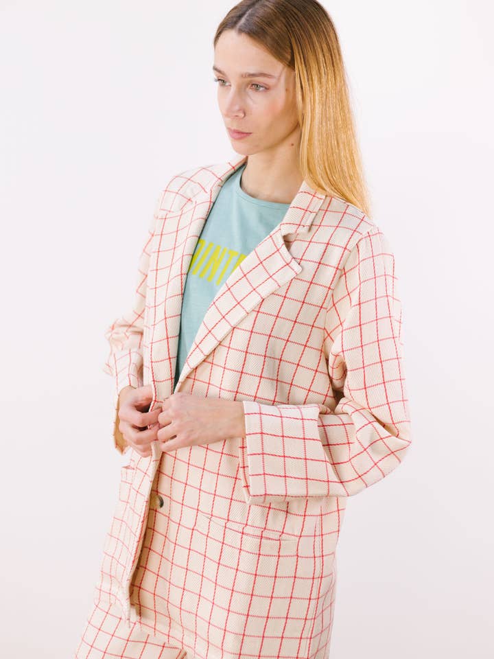 PAN Producto Básico - Wholesale Jacket - Women's - Plaid jacket4