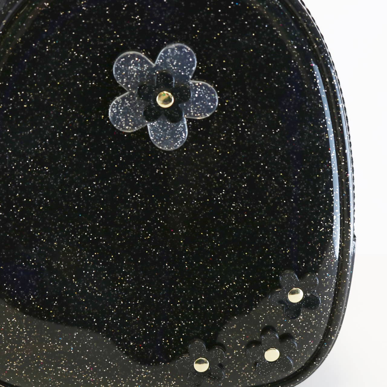 Doe a Dear - Wholesale Crossbody Bag - Kids - P30 B3930F Floral Motifs Jelly Purse2