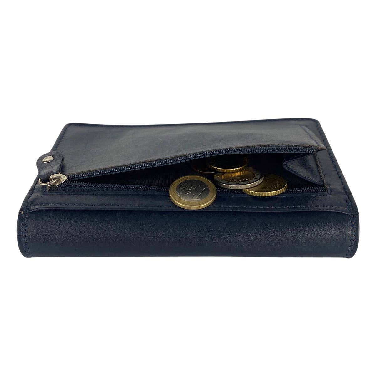 Arrigo - Vente Portefeuille – femme - Portefeuille femme en cuir multicolore modèle harmonica23